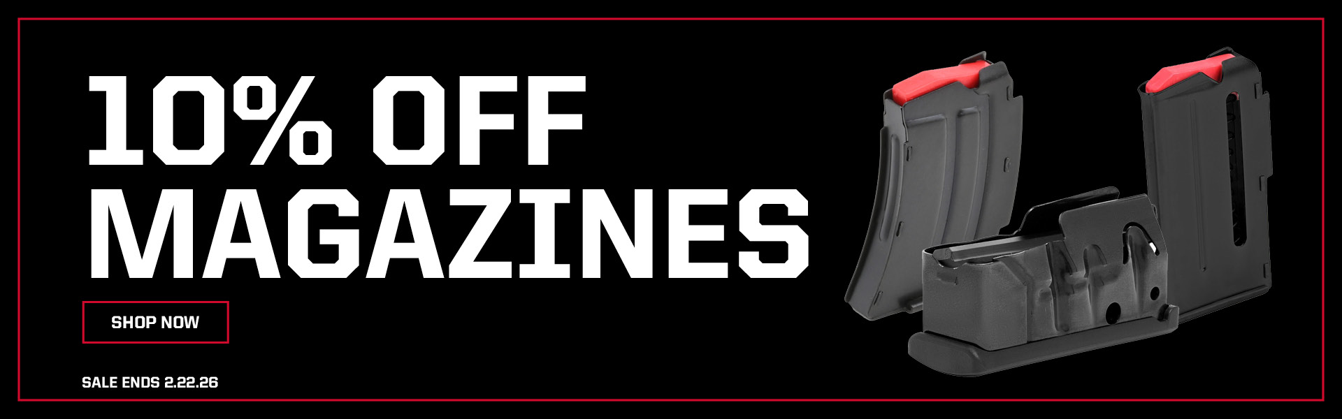 10% Off Magazines through 2.22.26.
